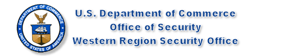 DOC Logo, Western Region Security Office