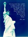 cx-23293-002.jpg	Statue of Liberty Caption reads, "Let every nations know, wither it wishes us well or ill, that awe shall pay any price, bear any burden, meet any hardship, support any friend, oppose any foe, in order to assure the survival and success of liberty. (JFK 1961)" 

