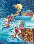 cx-25816-001.jpg	Picture of Santa leaving the north pole on December 25, Mrs. Clause and the elf's waiving at the door. Captions read, "Santa did you remember to notify SOC of your travel itinerary? Are all the packages properly wrapped? And have you attended courier briefings?" 

