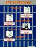 cx-25847-001.jpg	Picture of four guys mug shots in front of jail bars. Caption reads, " Spy sentences" 

